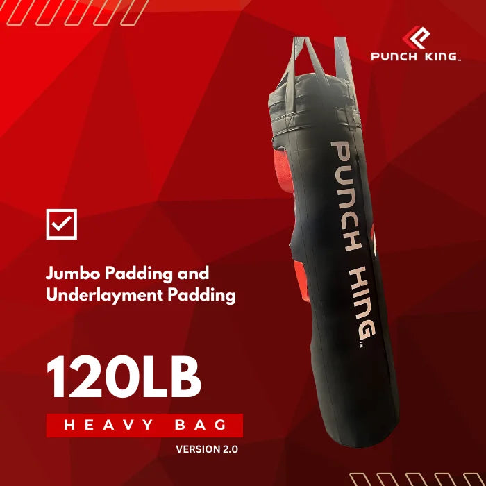 5Ft - 120lb Punch King Heavy Punching Bag V2.0