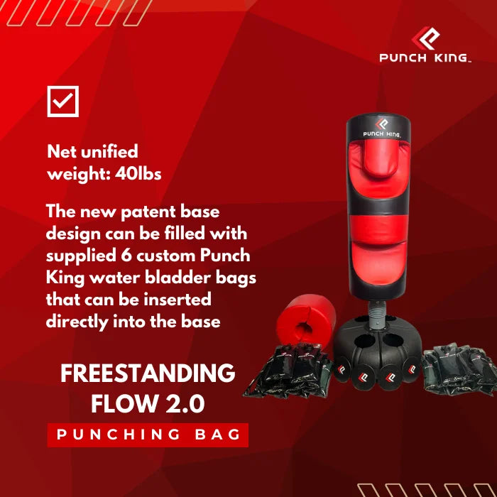 The NEW Freestanding 2.0 "Flow" Punching Bag