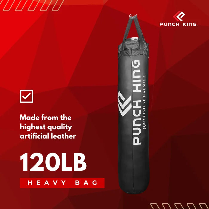 CLEARANCE - 6Ft 120lb Punch King Heavy Punching Bag