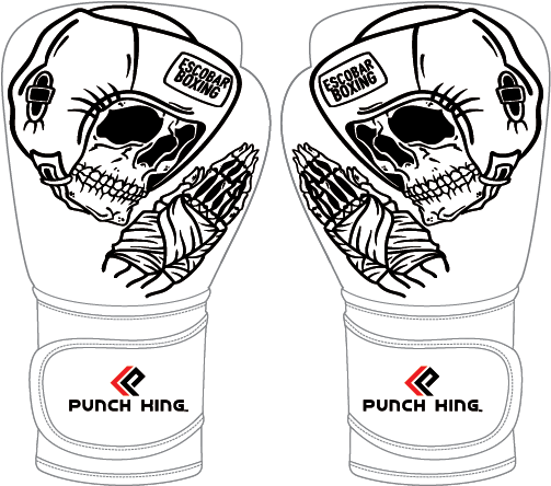 PK Escobar Boxing Velcro Gloves (PRE-ORDER)