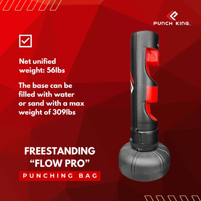 The Freestanding  "Flow Pro" Punching Bag