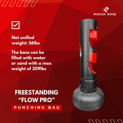 The Freestanding  "Flow Pro" Punching Bag