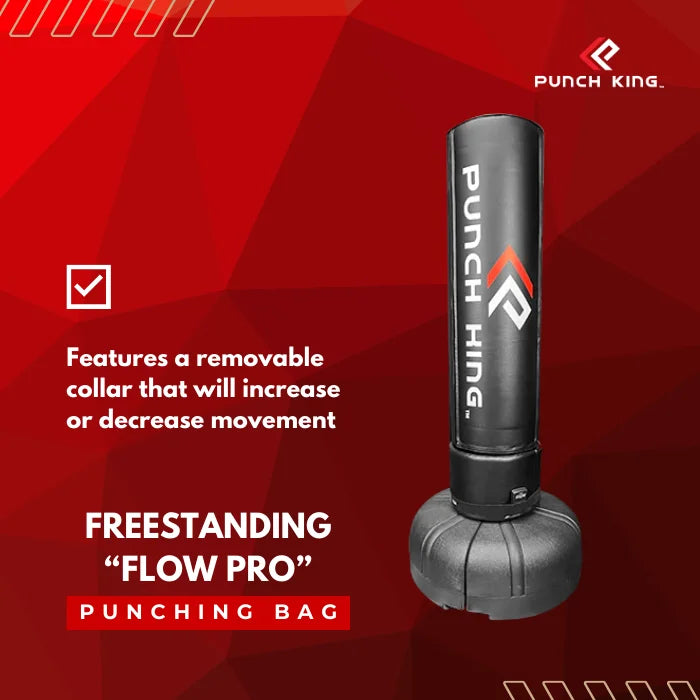 The Freestanding  "Flow Pro" Punching Bag