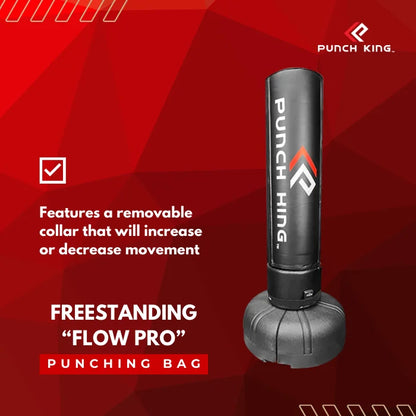 The Freestanding  "Flow Pro" Punching Bag