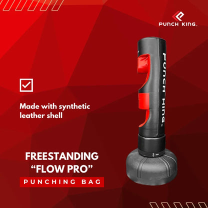 The Freestanding  "Flow Pro" Punching Bag